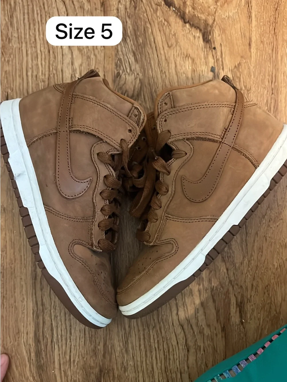 Nike Brown High-Top Sneakers